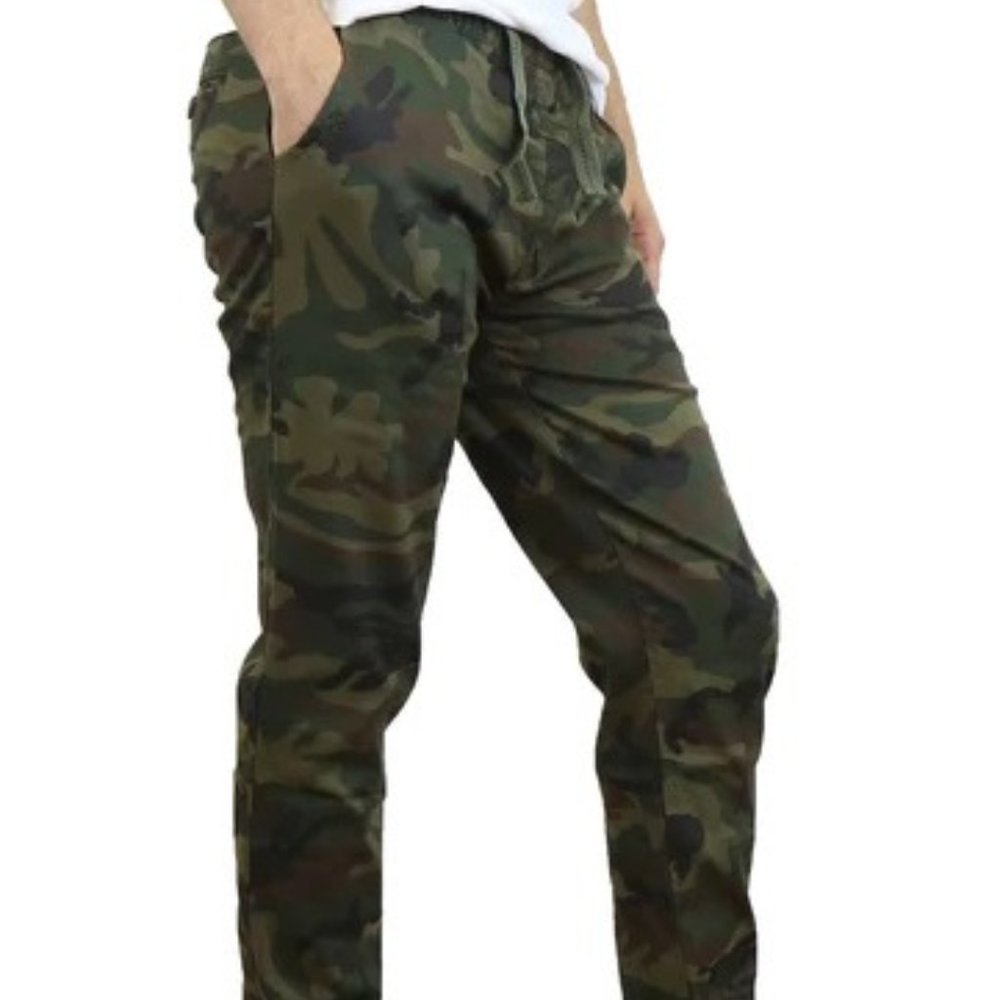 NWT Galaxy by Harvic Stretch Cotton Camo Joggers Sz XL - Picture 2 of 10